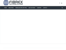 Tablet Screenshot of fibrex.com