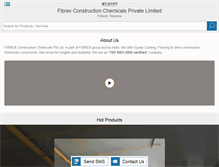 Tablet Screenshot of fibrex.in